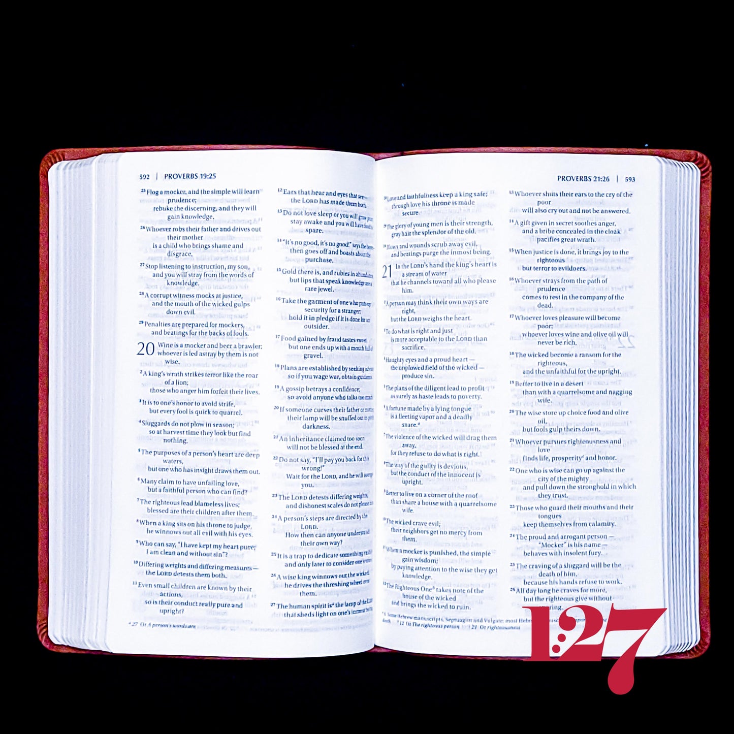 PERSONALIZED - BURGUNDY NIV THINLINE BIBLE - Leathersoft