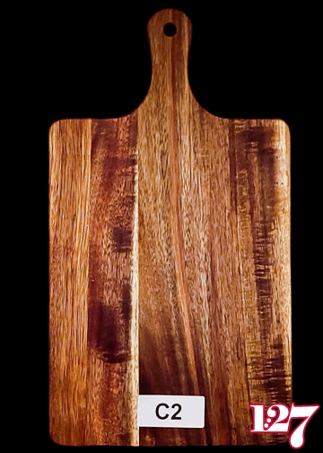 Personalized Acacia Wood Charcuterie Board - C2