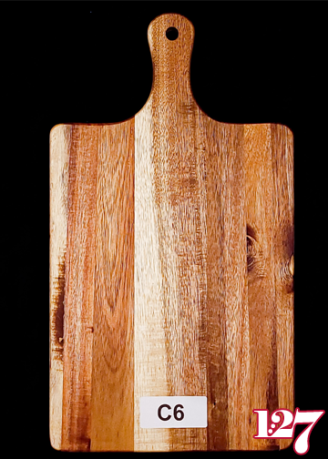 Personalized Acacia Wood Charcuterie Board - C6