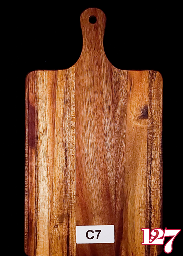 Personalized Acacia Wood Charcuterie Board - C7