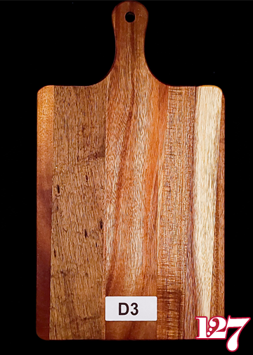 Personalized Acacia Wood Charcuterie Board - D3