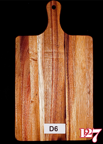 Personalized Acacia Wood Charcuterie Board - D6