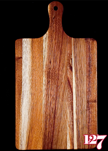 Personalized Acacia Wood Charcuterie Board - E1