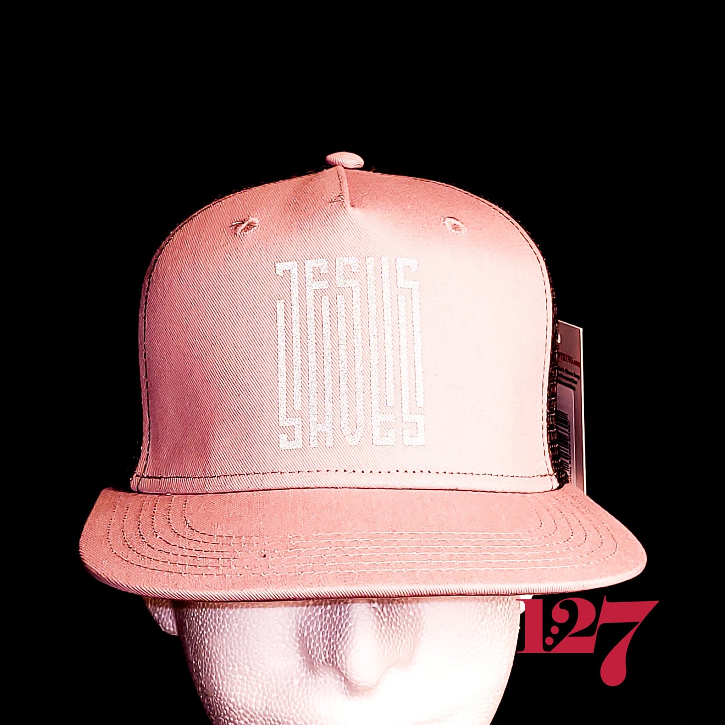 Jesus Saves Reflective Trucker Hat