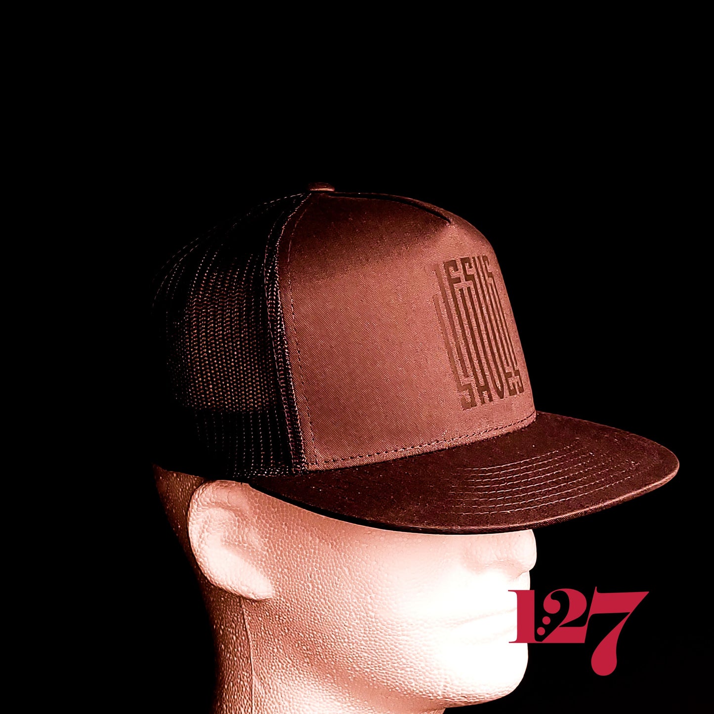Jesus Saves Reflective Trucker Hat