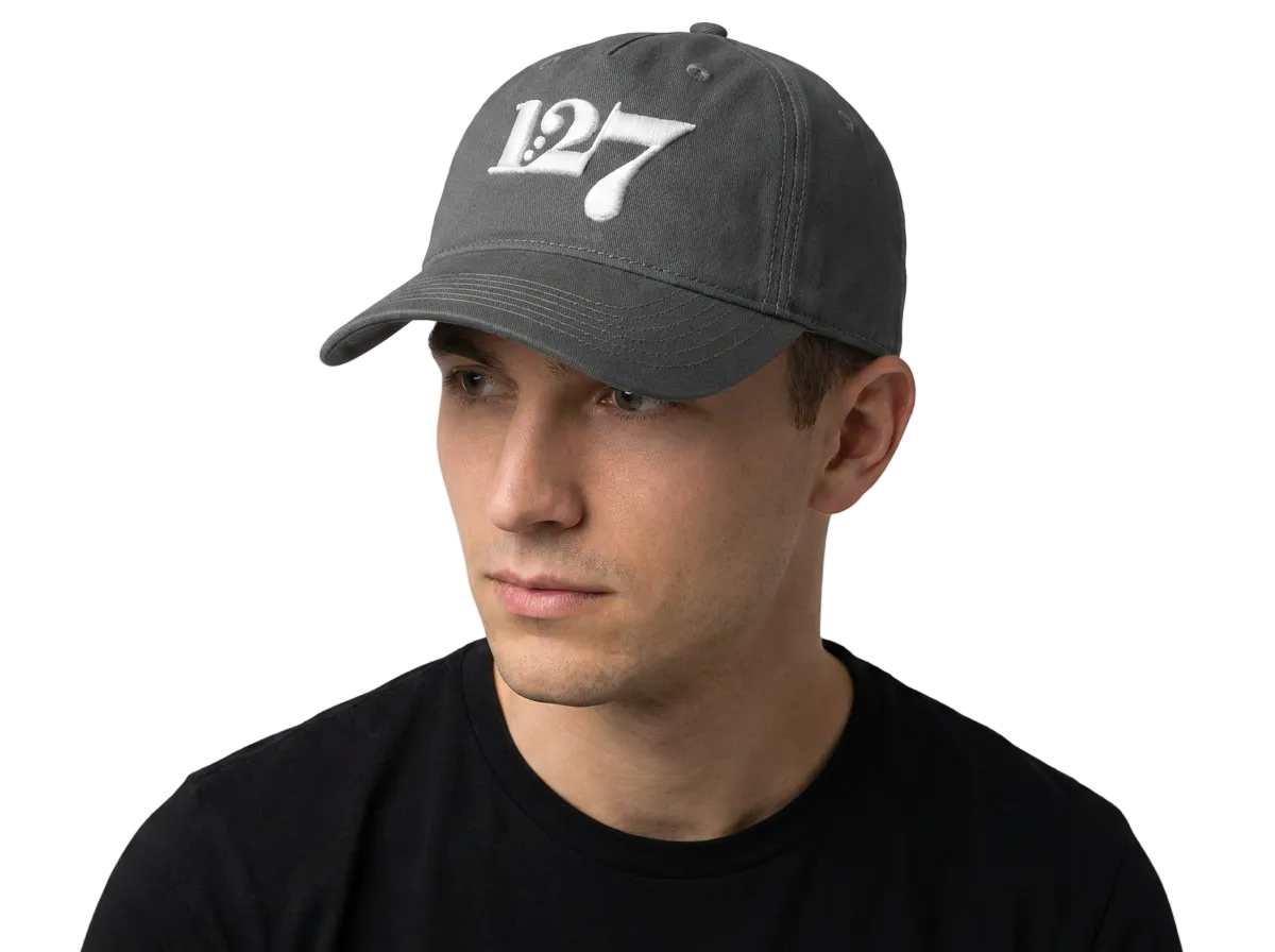 1:27 Dad Hat (Gray)