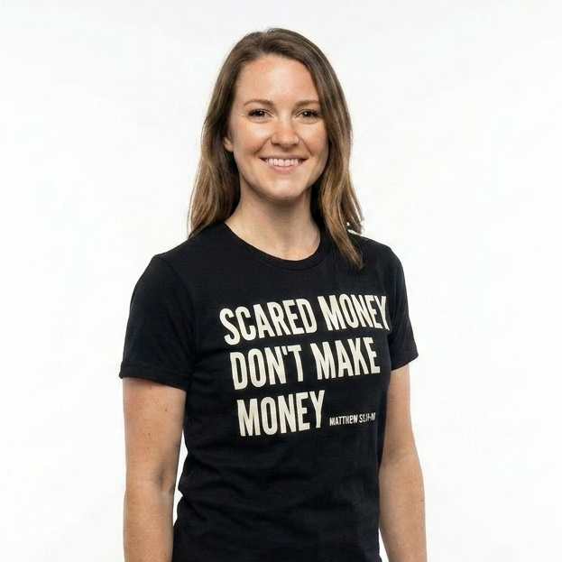 SCARED MONEY DON'T MAKE MONEY