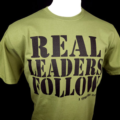 REAL LEADERS FOLLOW