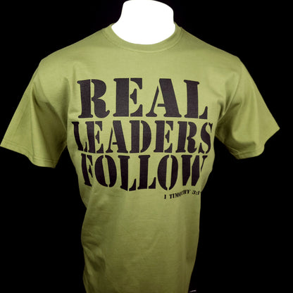 REAL LEADERS FOLLOW