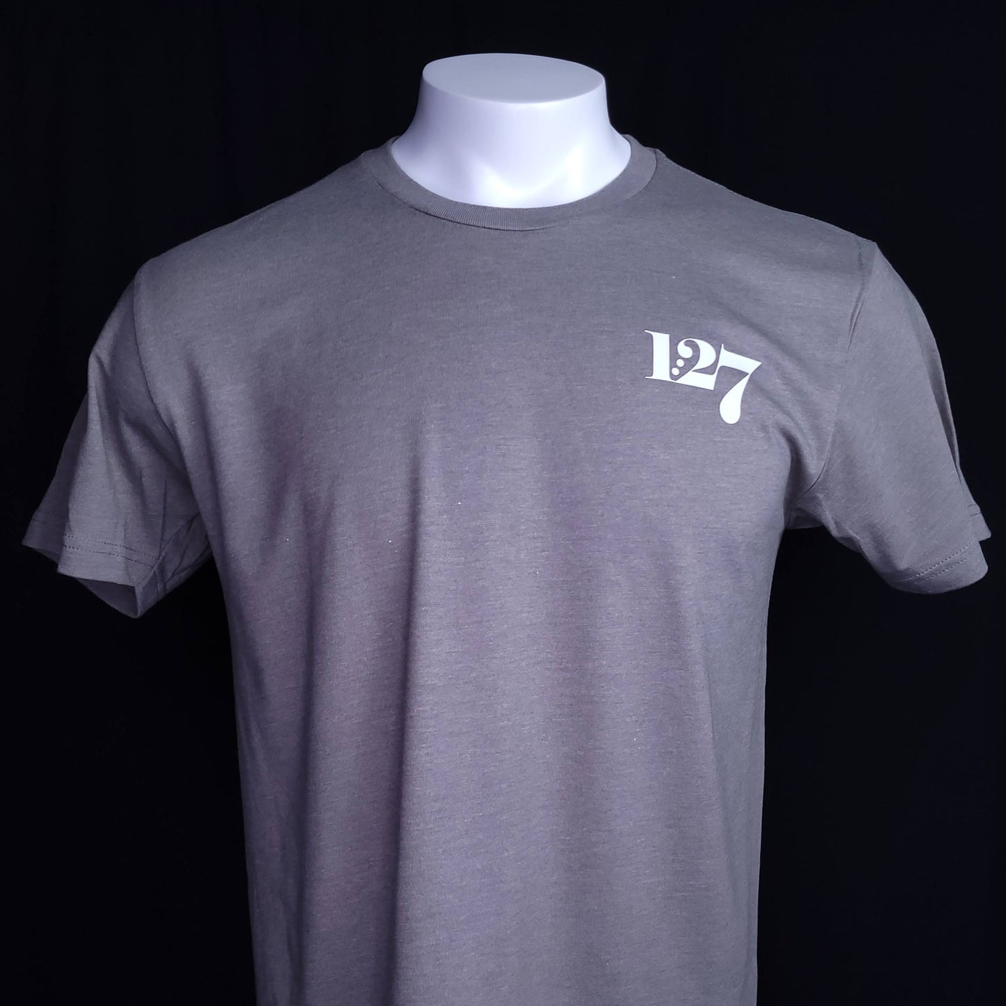 1:27 Signature . Left chest, Christian T-shirt, Made in the Image of God Shirt. 1:27 Clothing