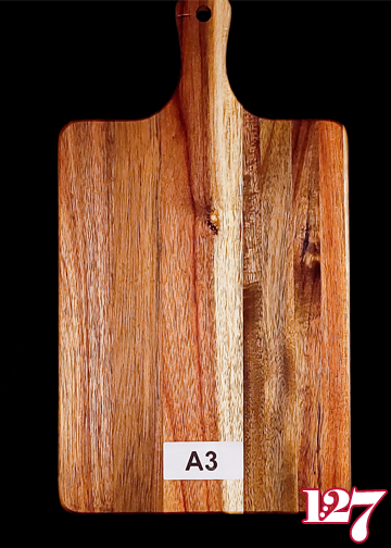 Personalized Acacia Wood Charcuterie Board - A3