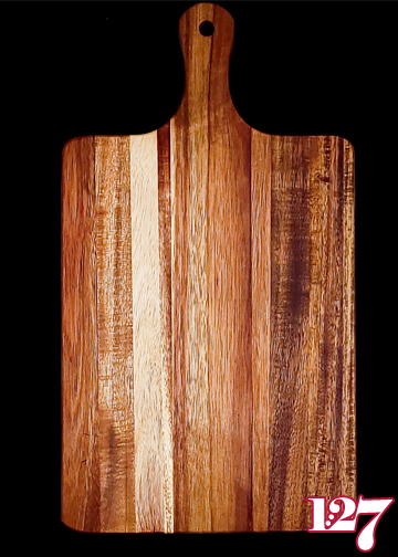 Personalized Acacia Wood Charcuterie Board - A6