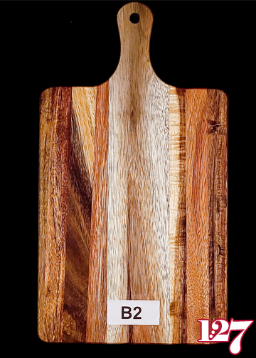 Personalized Acacia Wood Charcuterie Board - B2