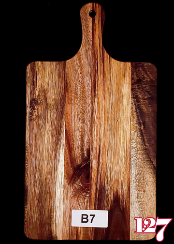 Personalized Acacia Wood Charcuterie Board - B7
