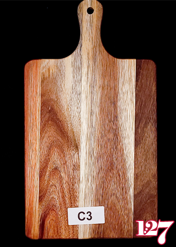 Personalized Acacia Wood Charcuterie Board - C3