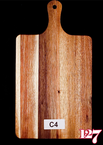 Personalized Acacia Wood Charcuterie Board - C4