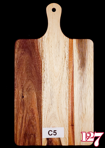 Personalized Acacia Wood Charcuterie Board - C5