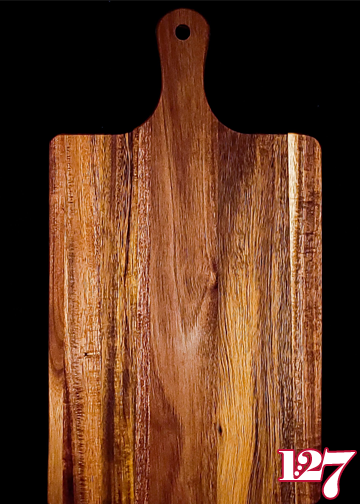 Personalized Acacia Wood Charcuterie Board - D4