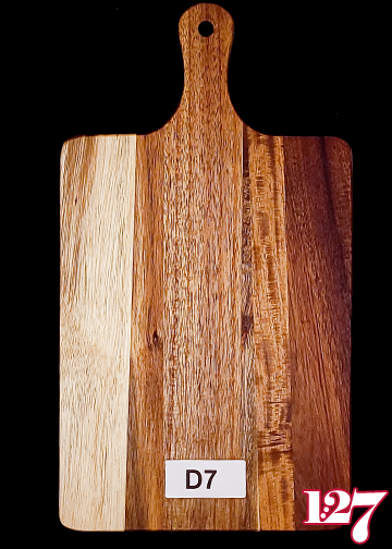 Personalized Acacia Wood Charcuterie Board - D7