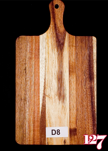 Personalized Acacia Wood Charcuterie Board - D8