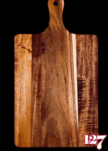 Personalized Acacia Wood Charcuterie Board - E5