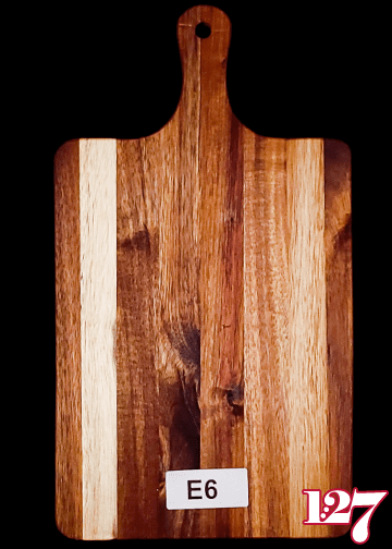 Personalized Acacia Wood Charcuterie Board - E6