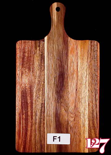Personalized Acacia Wood Charcuterie Board - F1