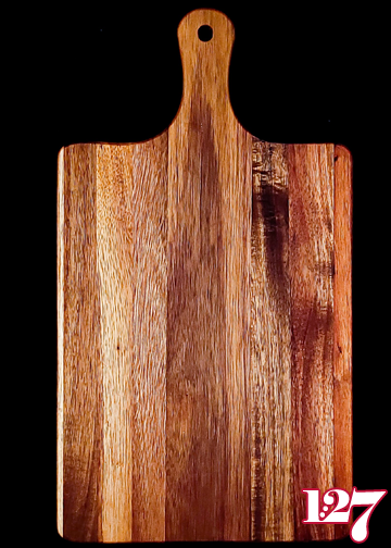 Personalized Acacia Wood Charcuterie Board - F1