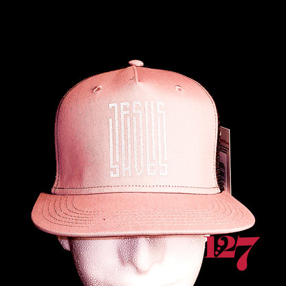 Jesus Saves Reflective Trucker Hat