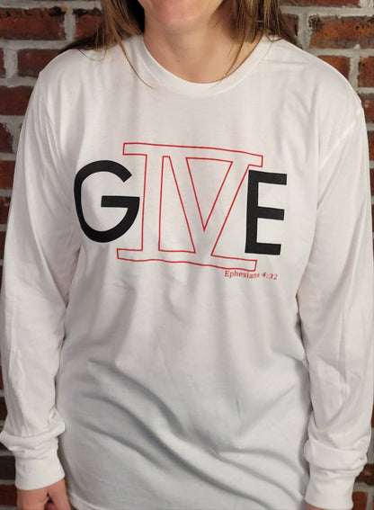 Longsleeve 4 Give Shirt. 