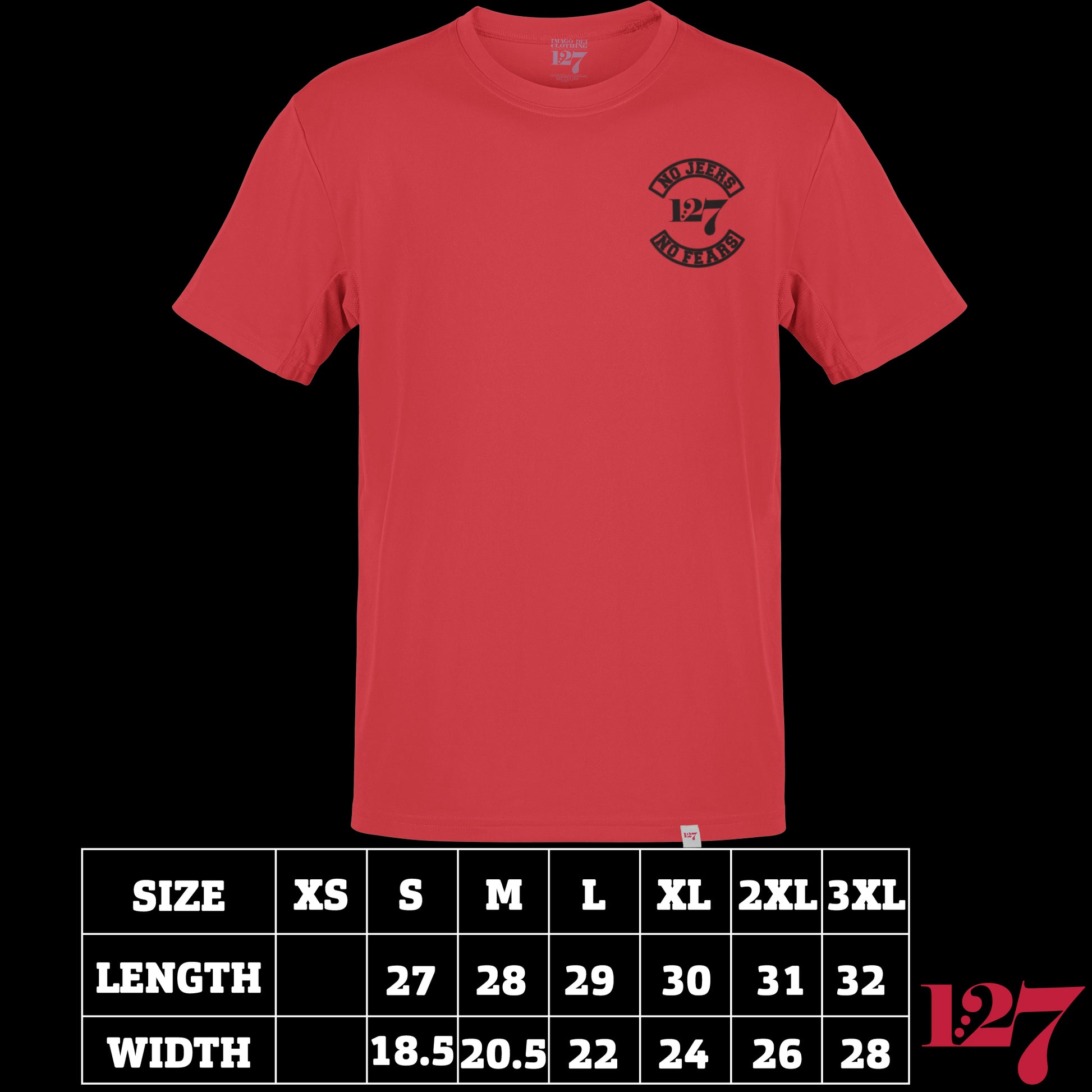 Bearly Bald. Red Shirt. Christian Clothing, Bear, Bald, Shirt for me. Size chart